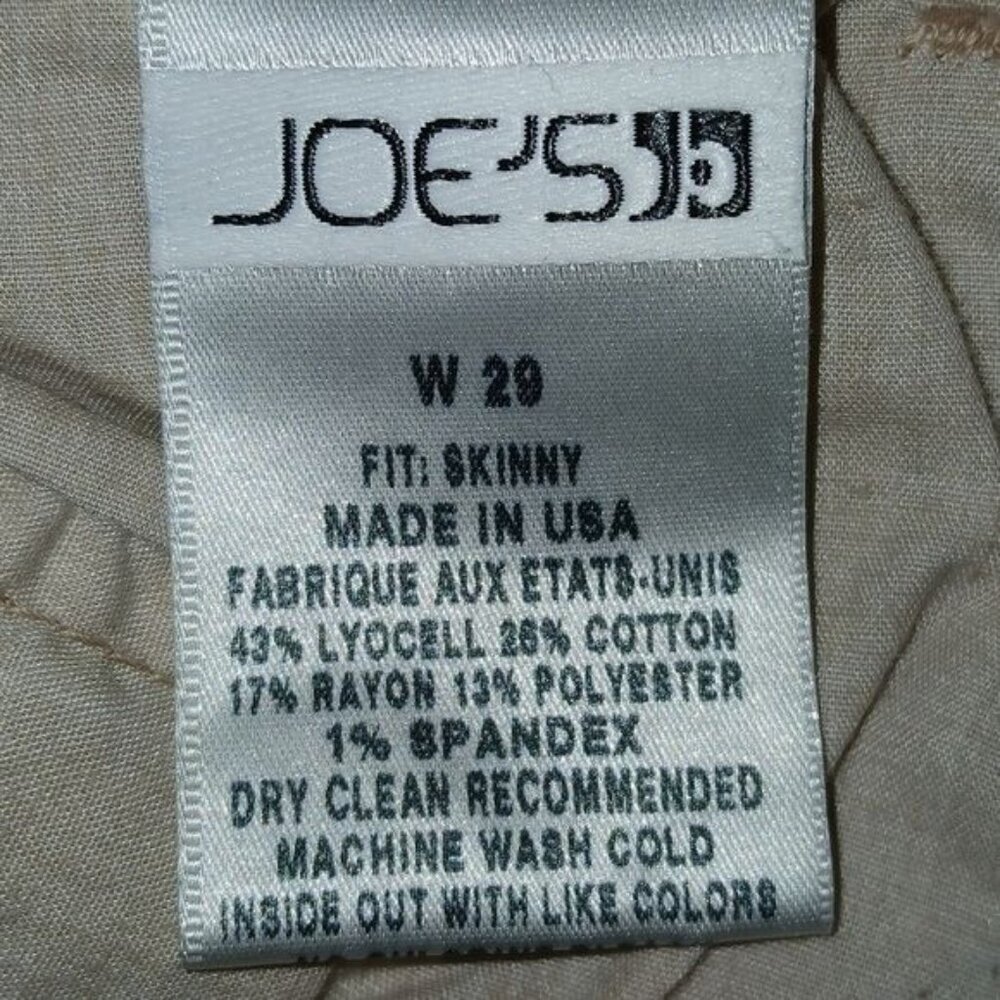 Joe's Jeans Chantilly Lace Low Rise y2k Skinny Jeans - Picture 7 of 7
